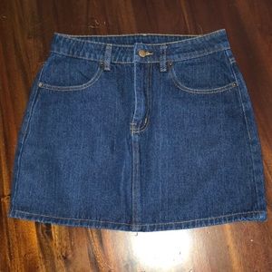 NEVER WORN American Threads jean skirt